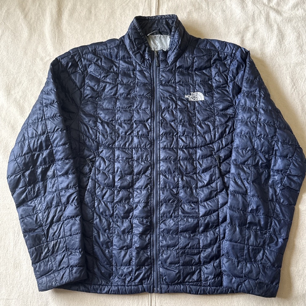 The North Face Men's Thermoball Insulated Jacket Size Medium- Summit Navy